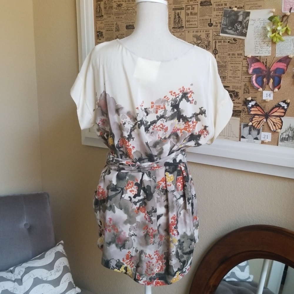 Anthropologie Maeve Paradise Ascending Blouse - S - Picture 3 of 16